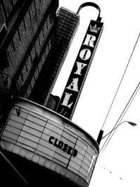 royal theater, closed
